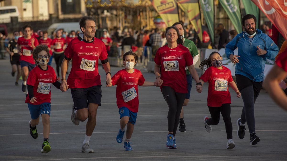 La San Silvestre regresa a las calles de A Coruña para cerrar el 2021