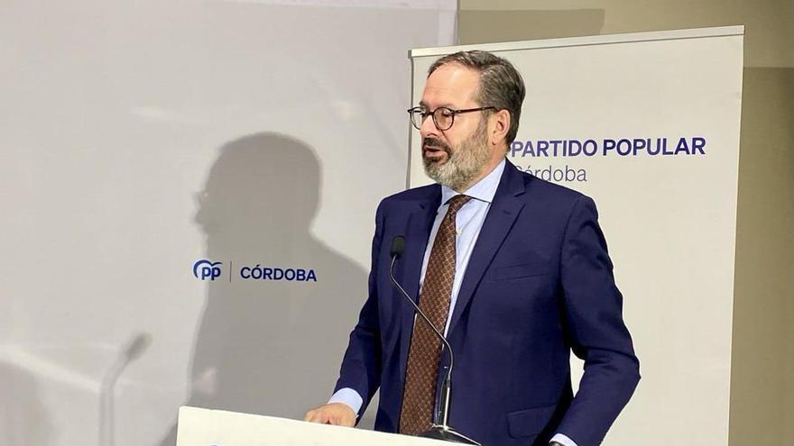 Molina asegura que Córdoba avanza como nunca con el Gobierno de Juanma Moreno