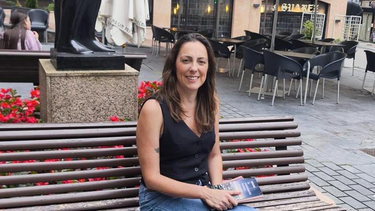 Alicia Pelegrina, en Oviedo.