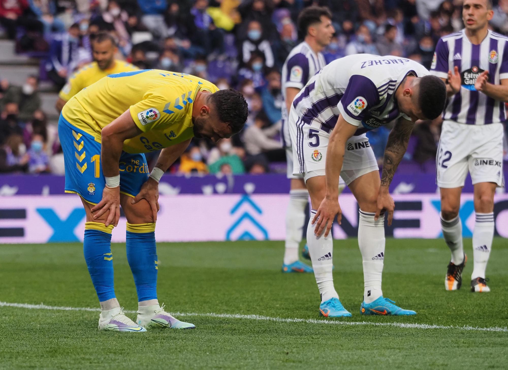 Partido entre el Real Valladolidad y la UD Las Palmas