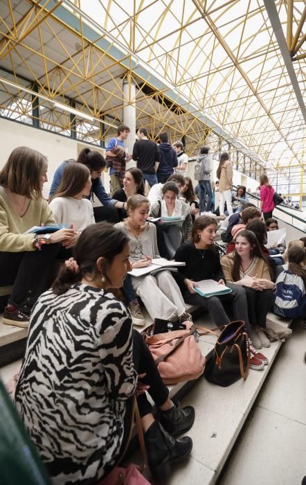 Ebau 2019 en Asturias: primer día de exámenes de selectividad en Oviedo