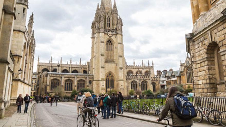Ciudad universitaria de Oxford.