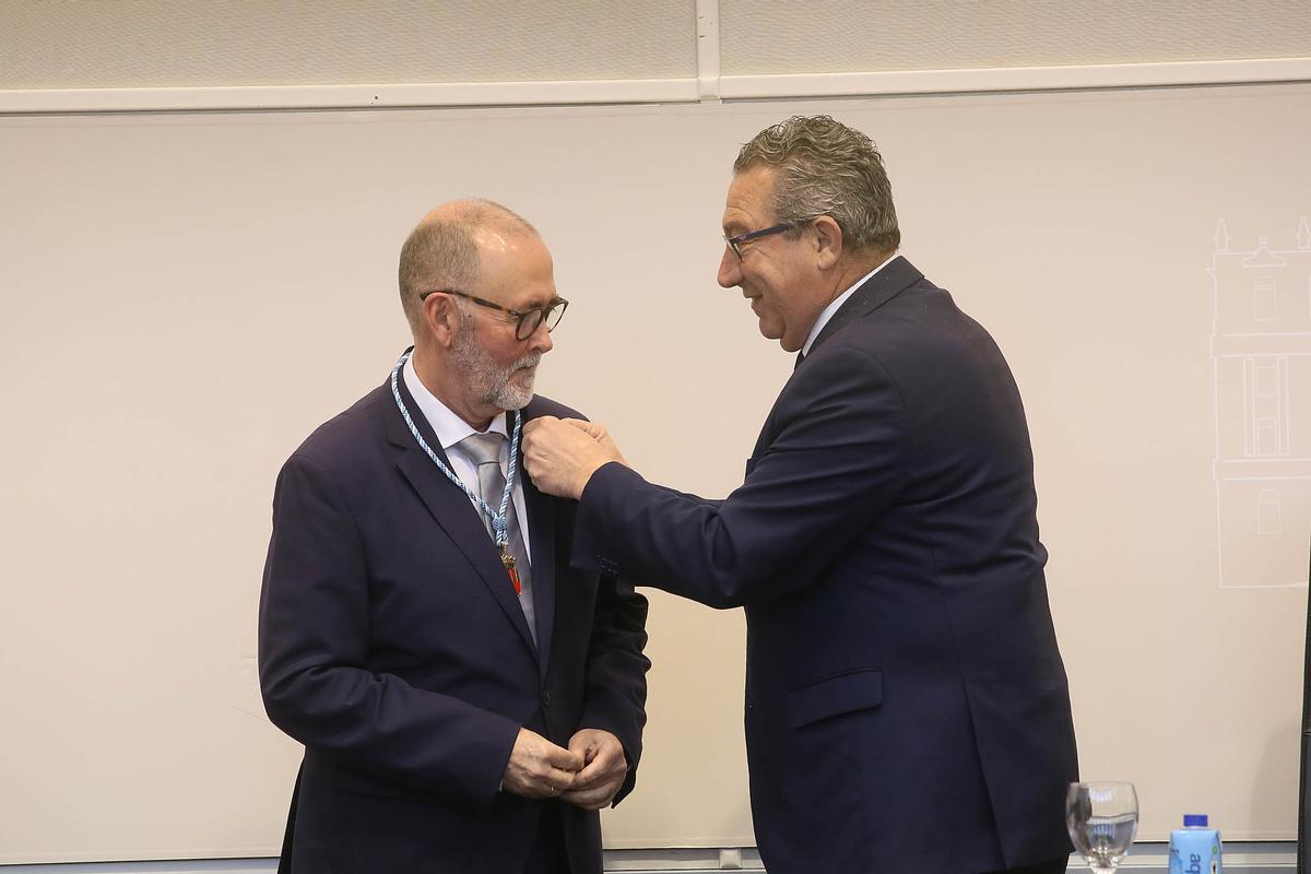 Berenguer, nuevo diputado provincial, y el presidente de la institución