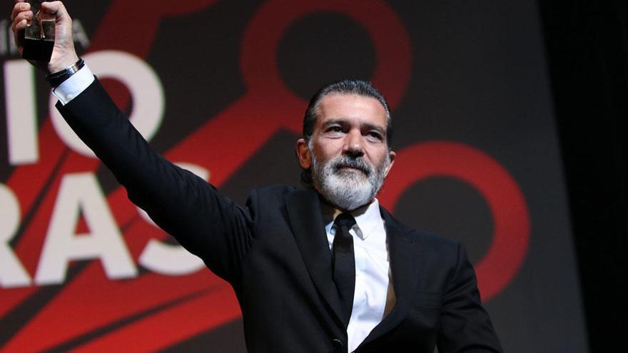 Banderas fue distinguido en la pasada edición del Festival de Cine.