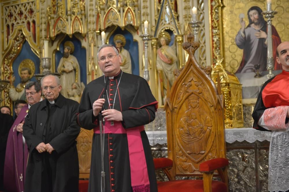 La Fuensanta llega a la Catedral