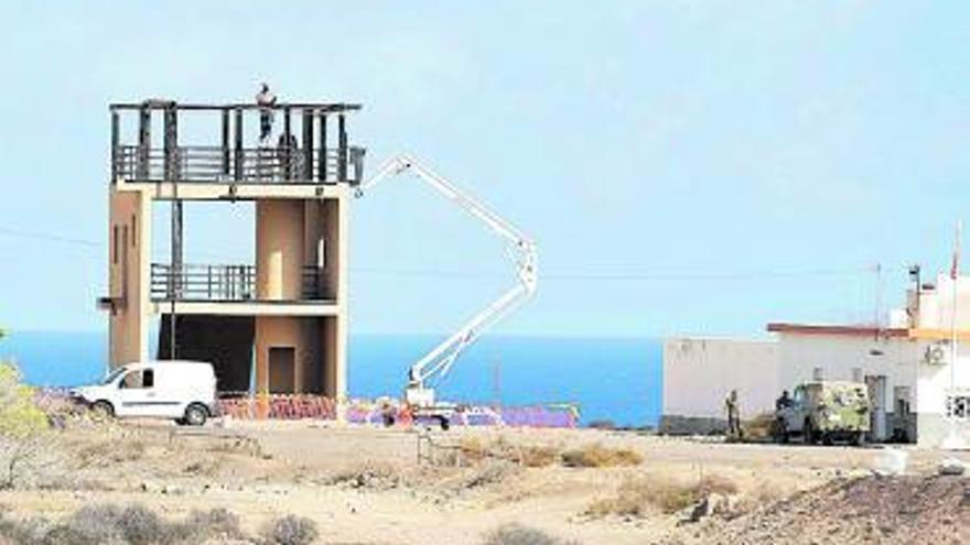 Obras en el acuartelamiento de El Matorral, en Fuerteventura. | | E.D.