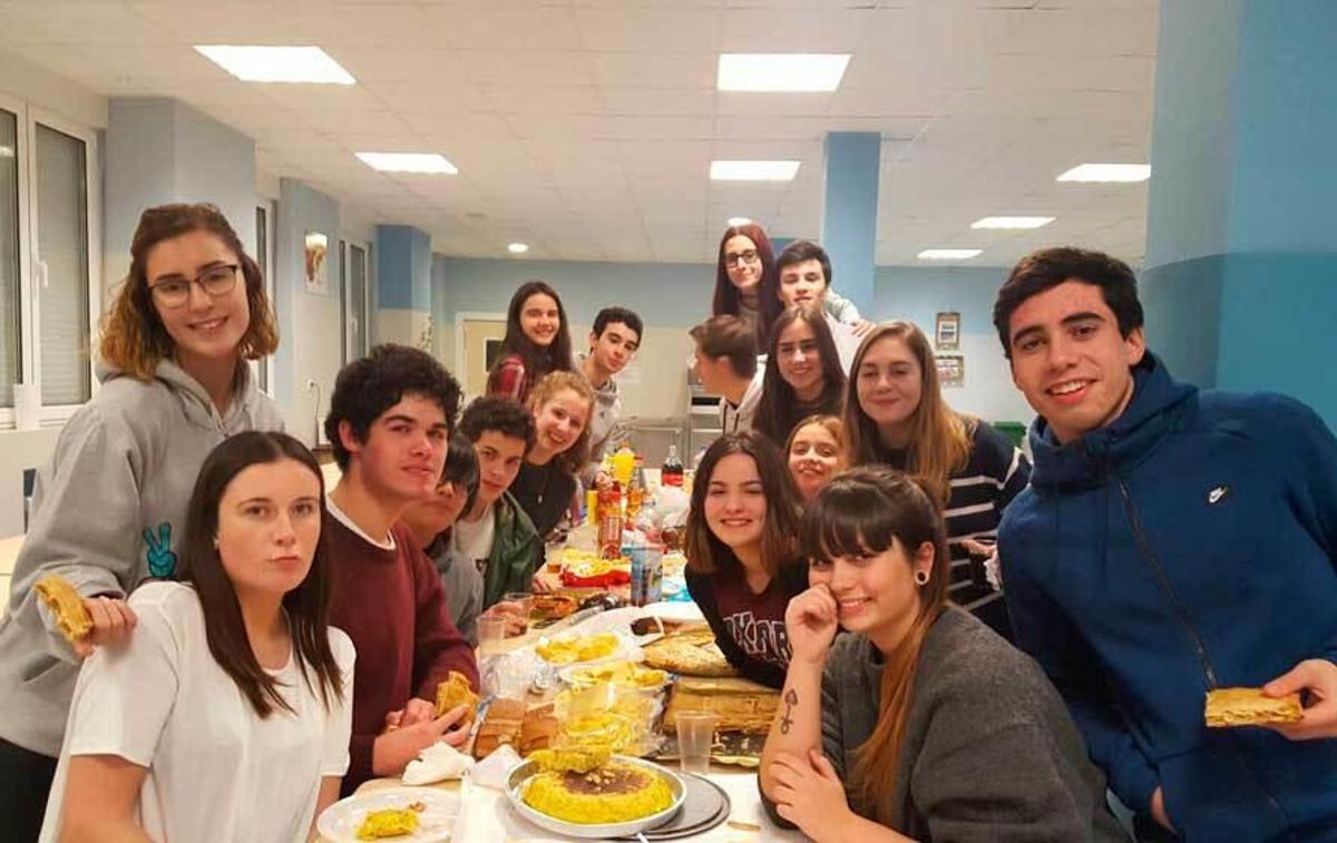 Turno de noche escolar