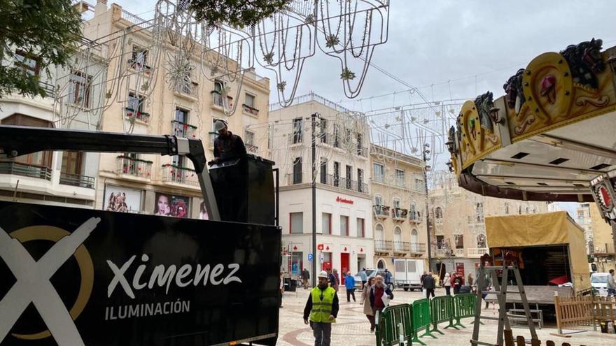 Elche se luce con su nuevo anuncio publicitario para recibir la Navidad