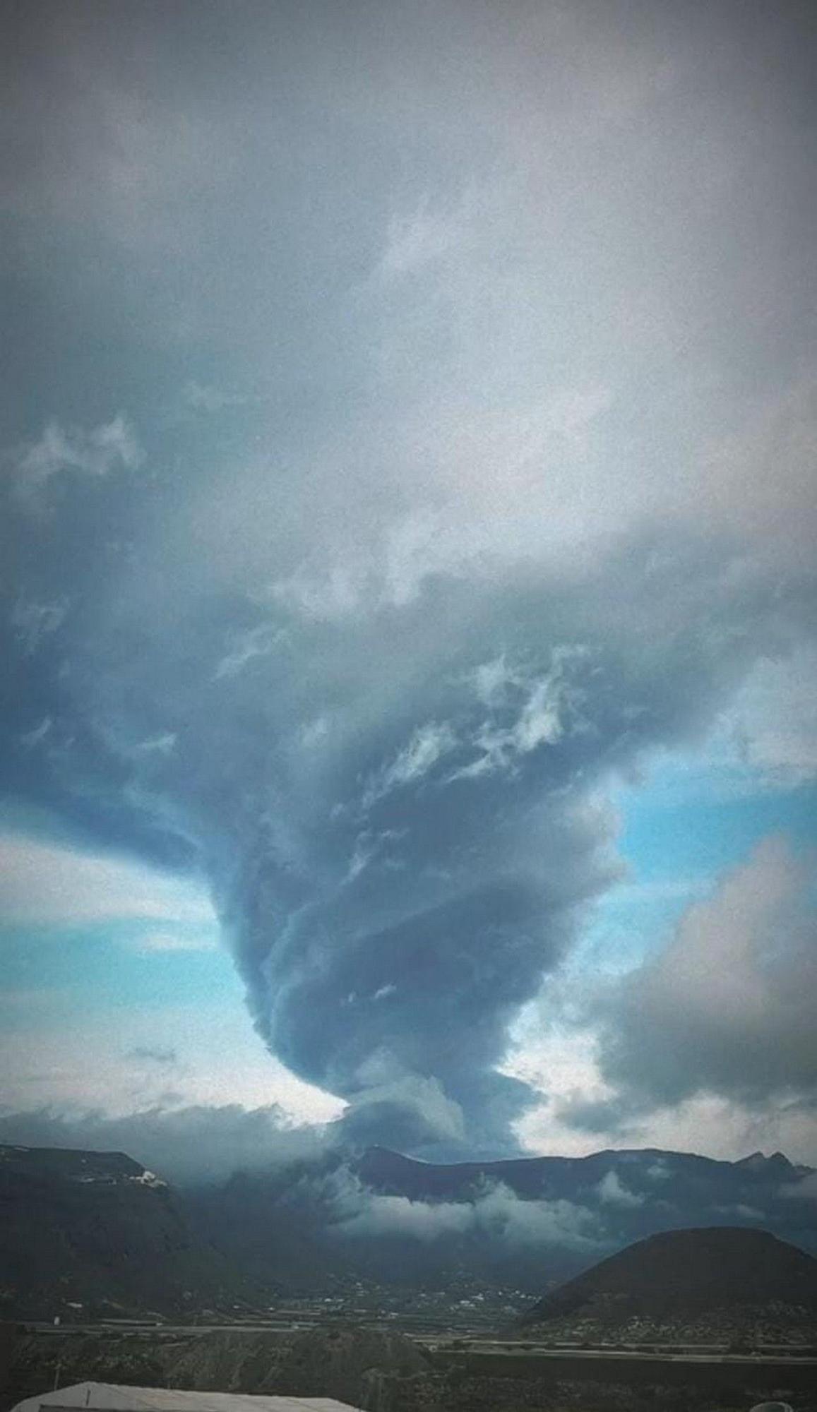 Borrasca Óscar: 'Un paseo por las nubes' de Canarias