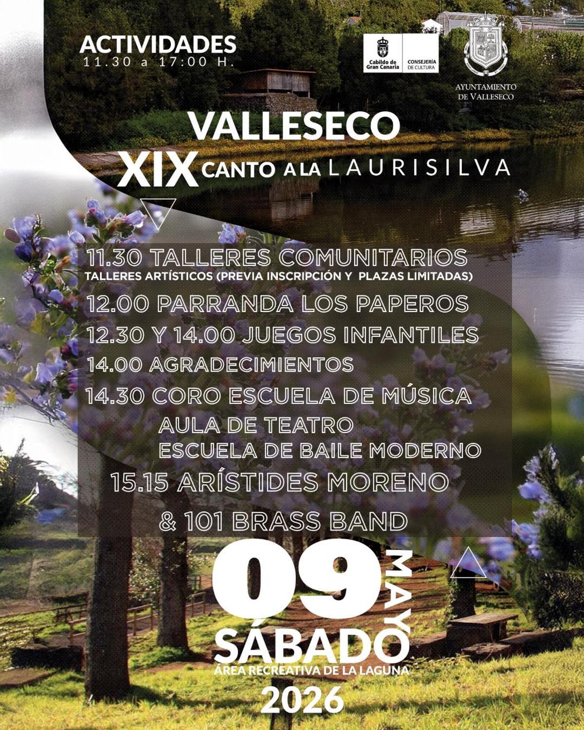 Valleseco programa Canto a la Laurisilva