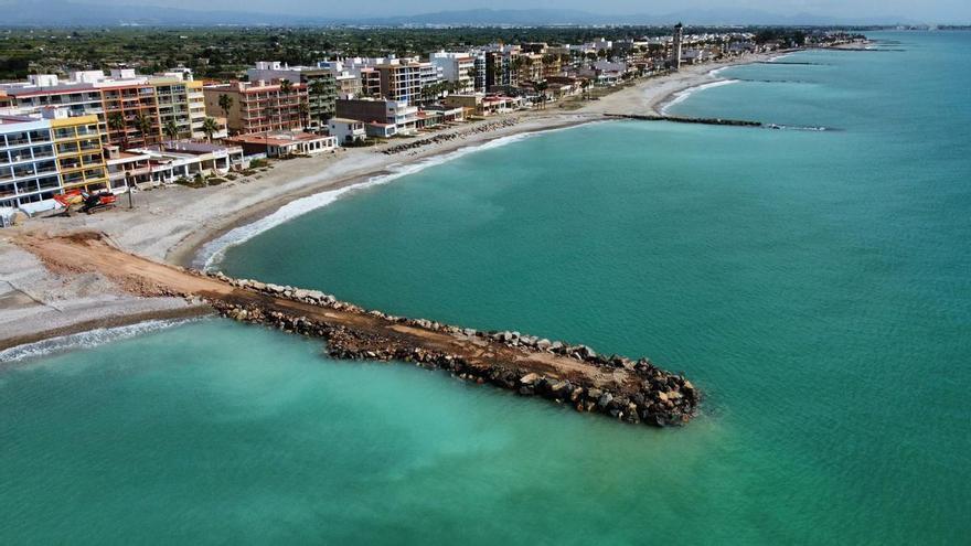 Así avanzan las obras de los espigones de Nules: dejarán sin baño algunas zonas