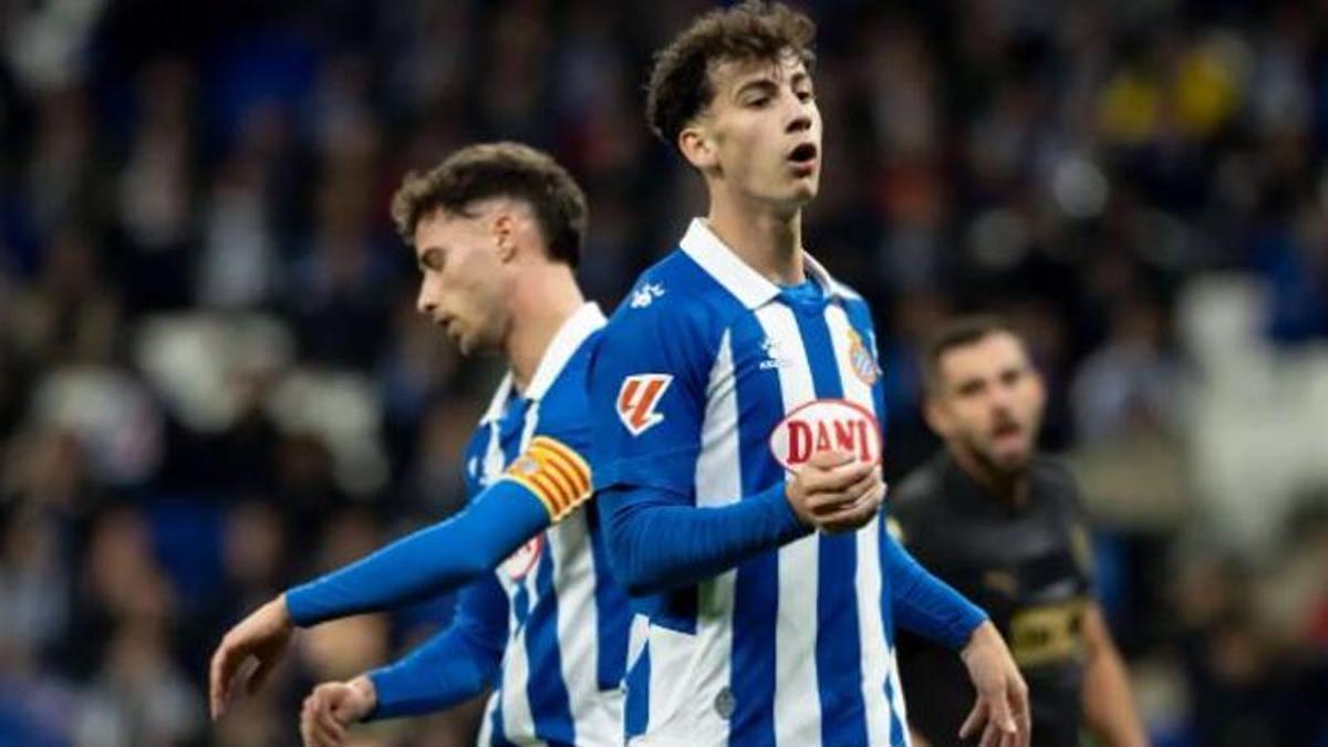 Antoniu Roca, durante un partido con el Espanyol.