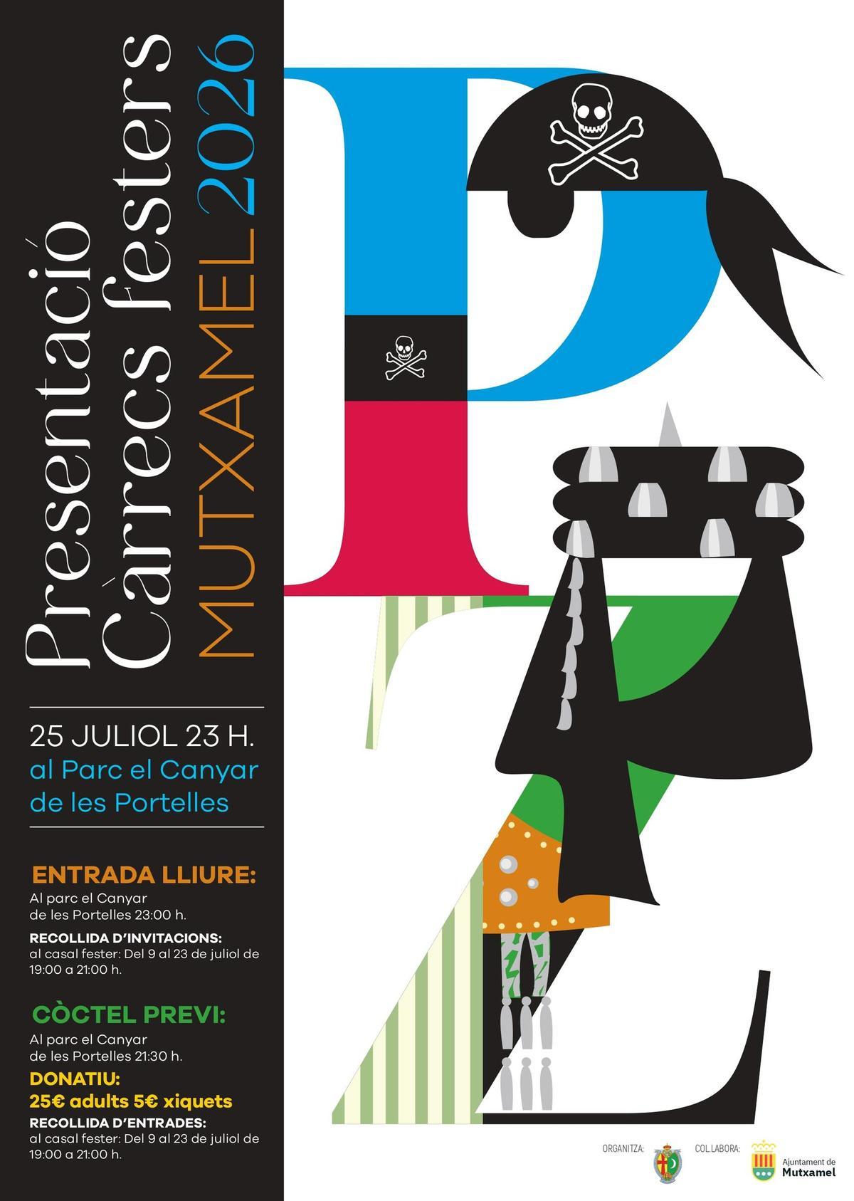 Cartel de la presentación