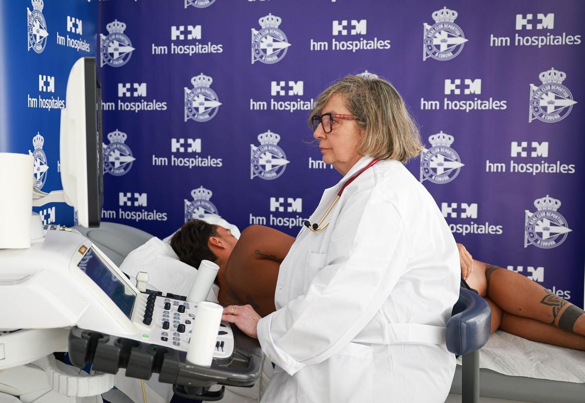 Los jugadores del Dépor pasan las pruebas médicas