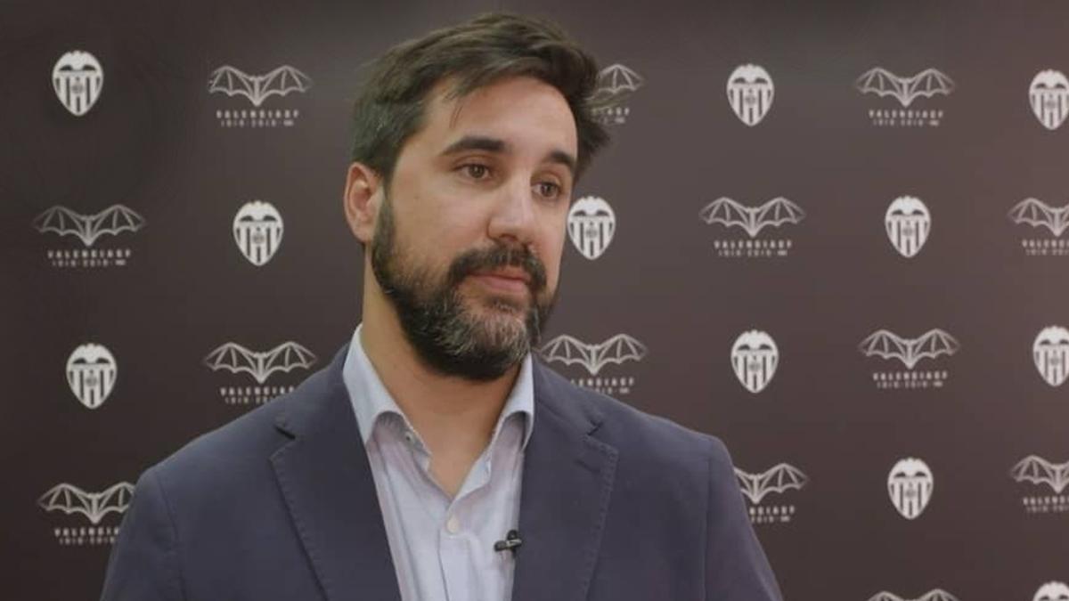 Javier Solís, director corporativo del Valencia CF