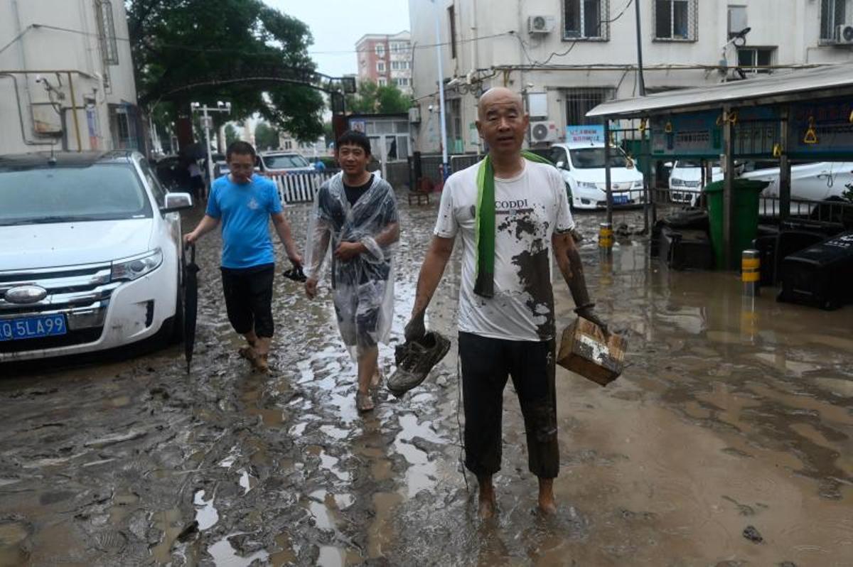 Inundaciones en la China