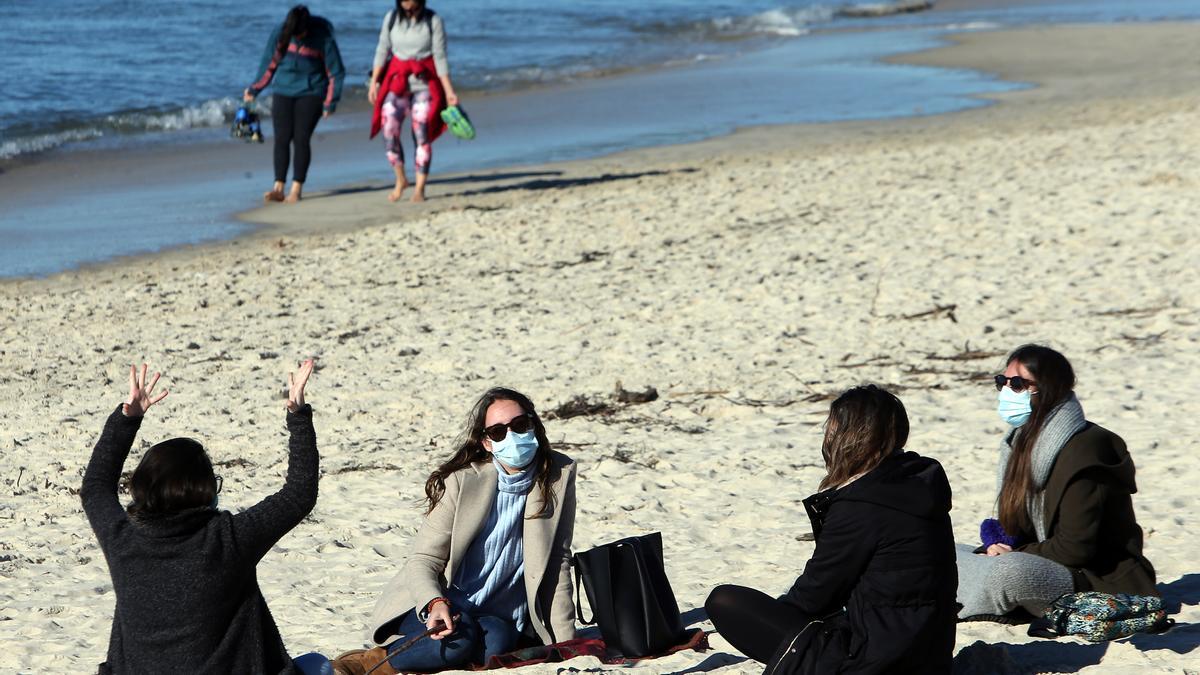 Vigo disfruta del día de Navidad al Sol