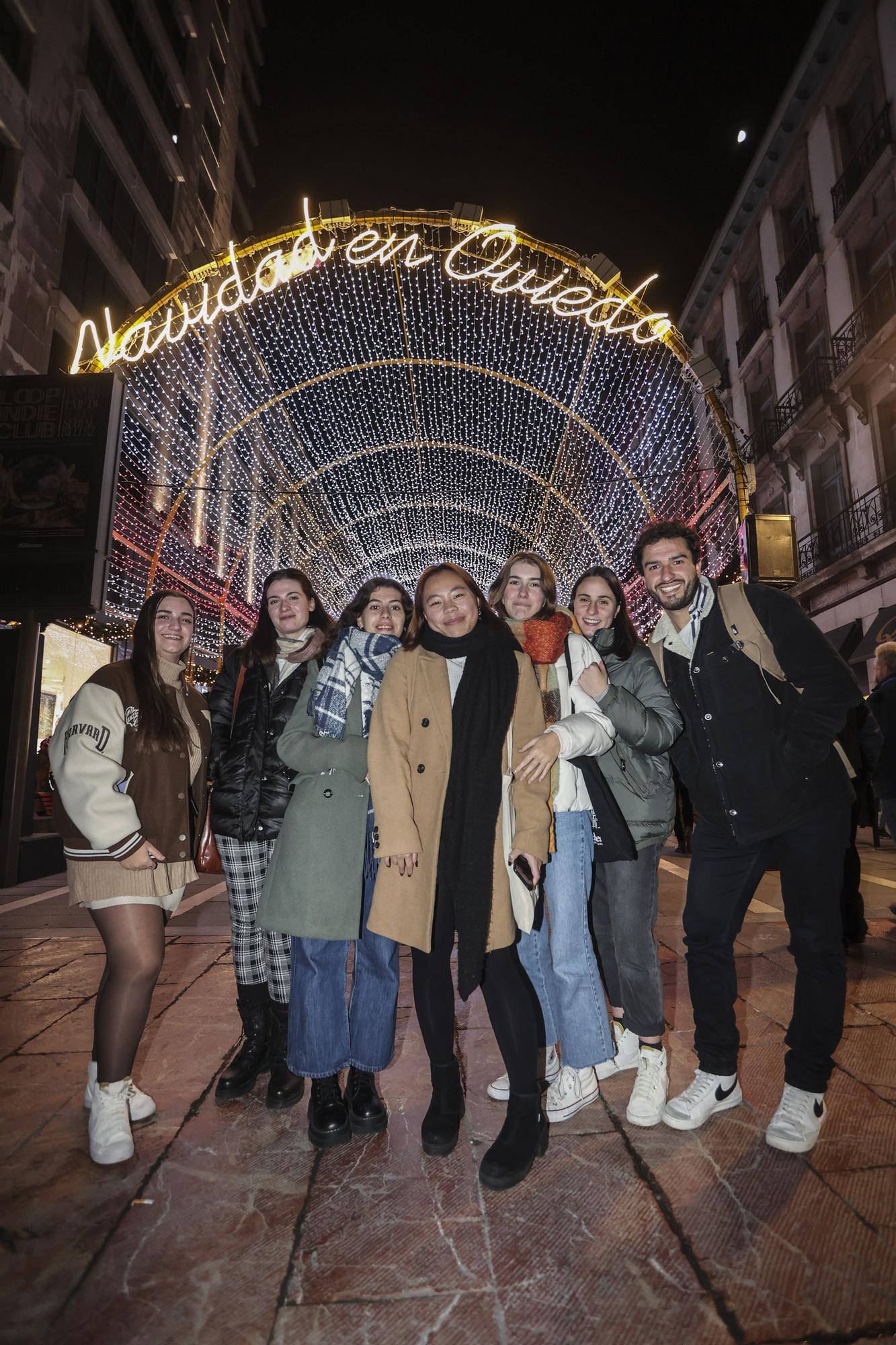 Encendido de luces en Oviedo