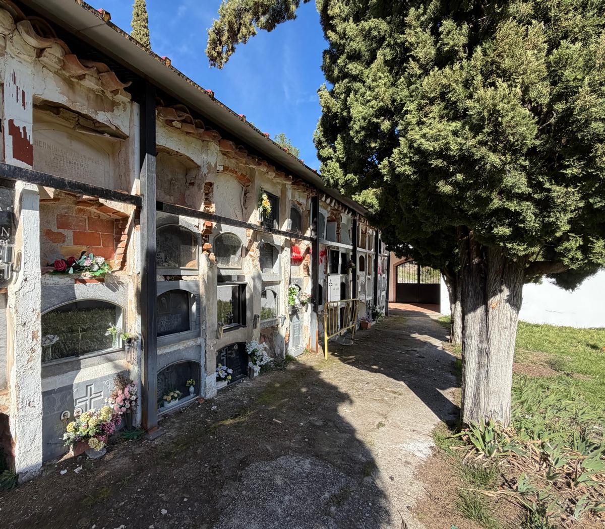 Montanejos actuará en la zona del cementerio que se encuentra en peor estado.