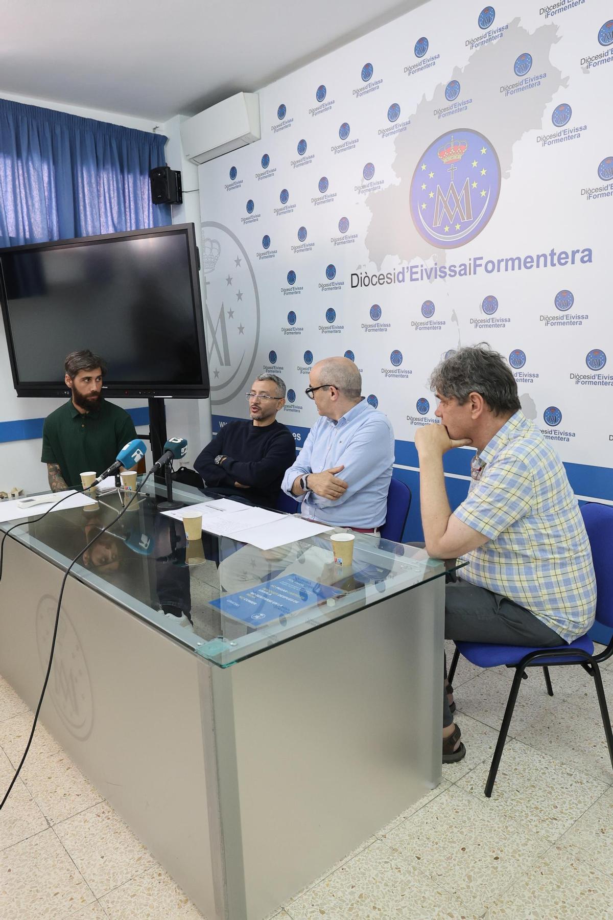 Rueda de prensa de Cáritas Ibiza y representantes de Cáritas Rabat, en imágenes Rueda de prensa de Cáritas Ibiza y representantes de Cáritas Rabat, en imágenes