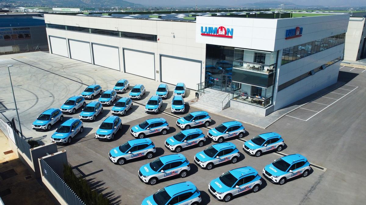 La fábrica de Lumon en Antequera.