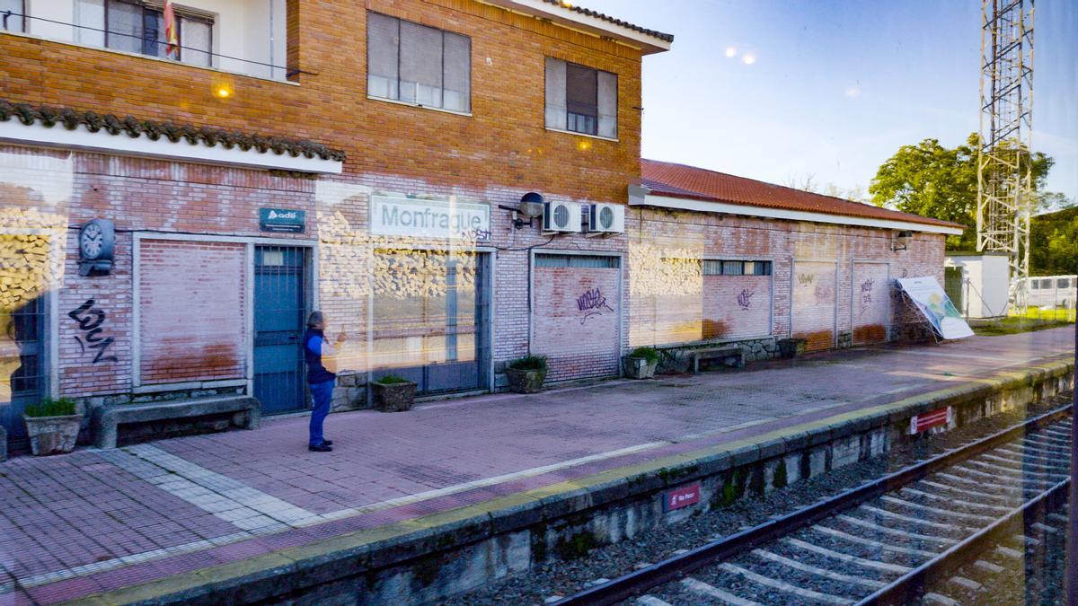 Estación de Ferrocarril de Monfragüe.