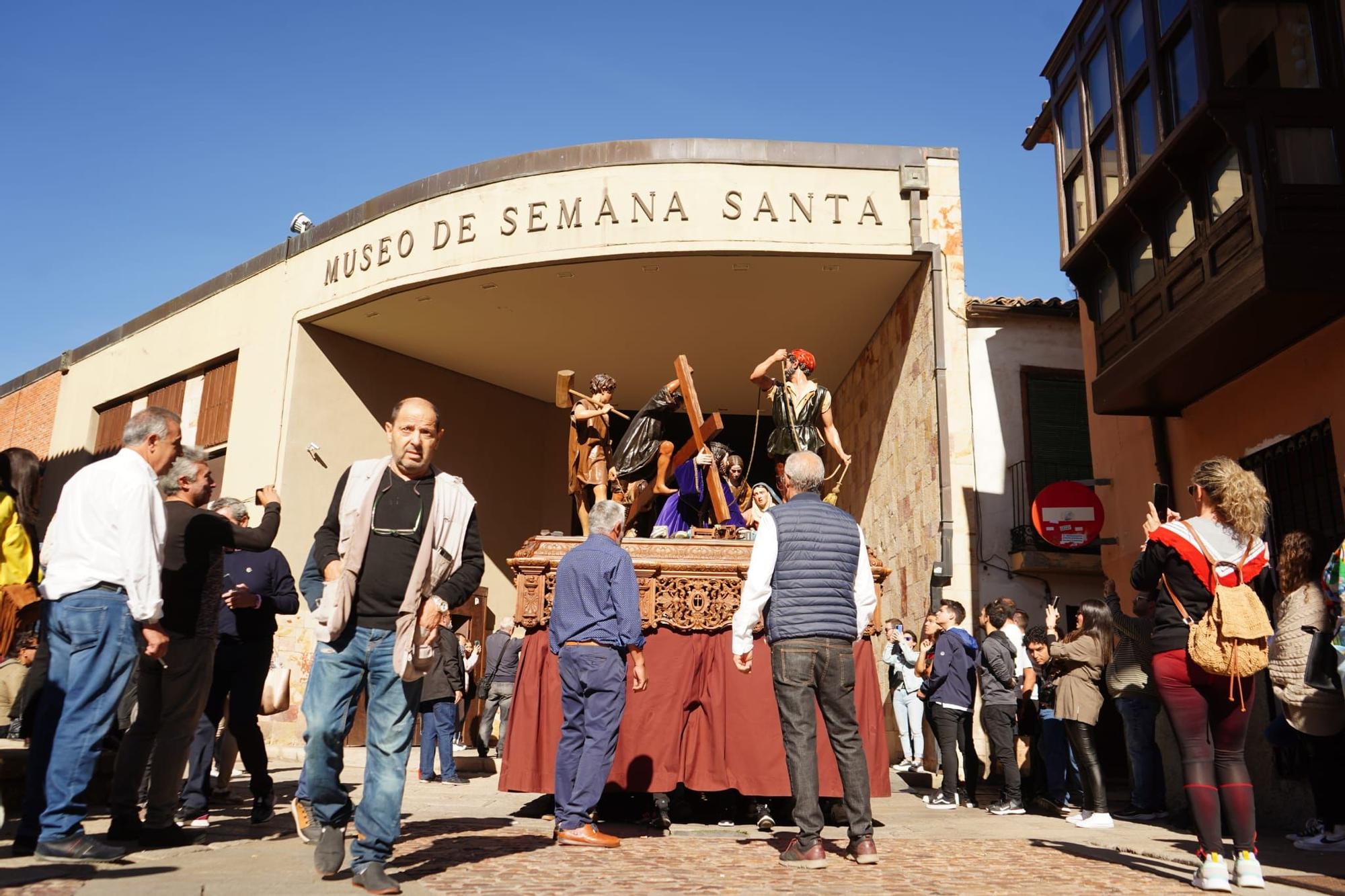 GALERÍA | Los pasos dicen adiós al Museo de Semana Santa de Zamora