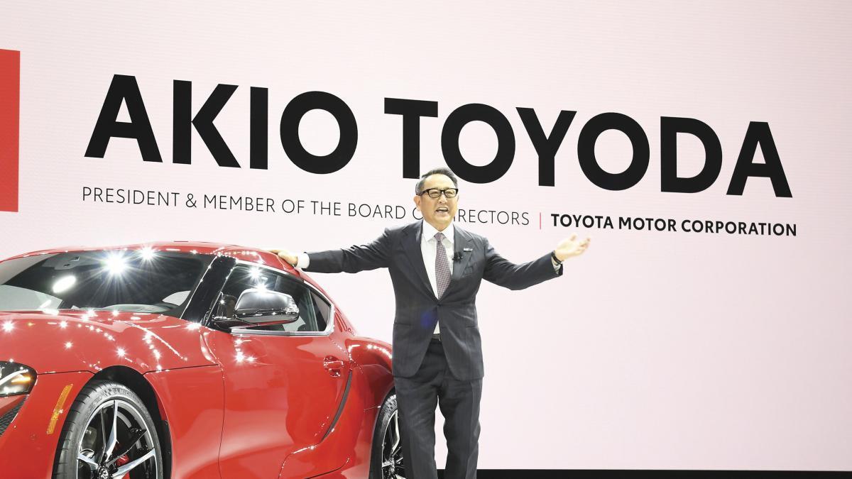 Akio Toyoda, CEO del Grupo Toyota.