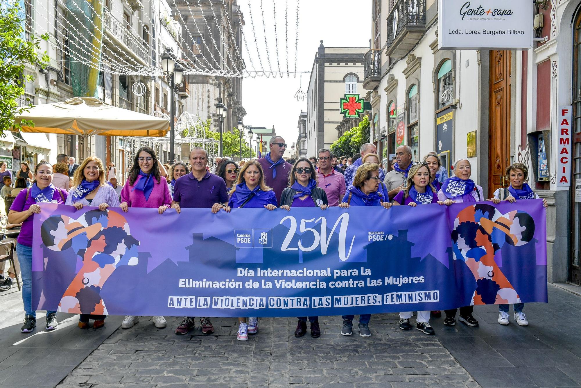 Manifestación del 25N contra la violencia machista