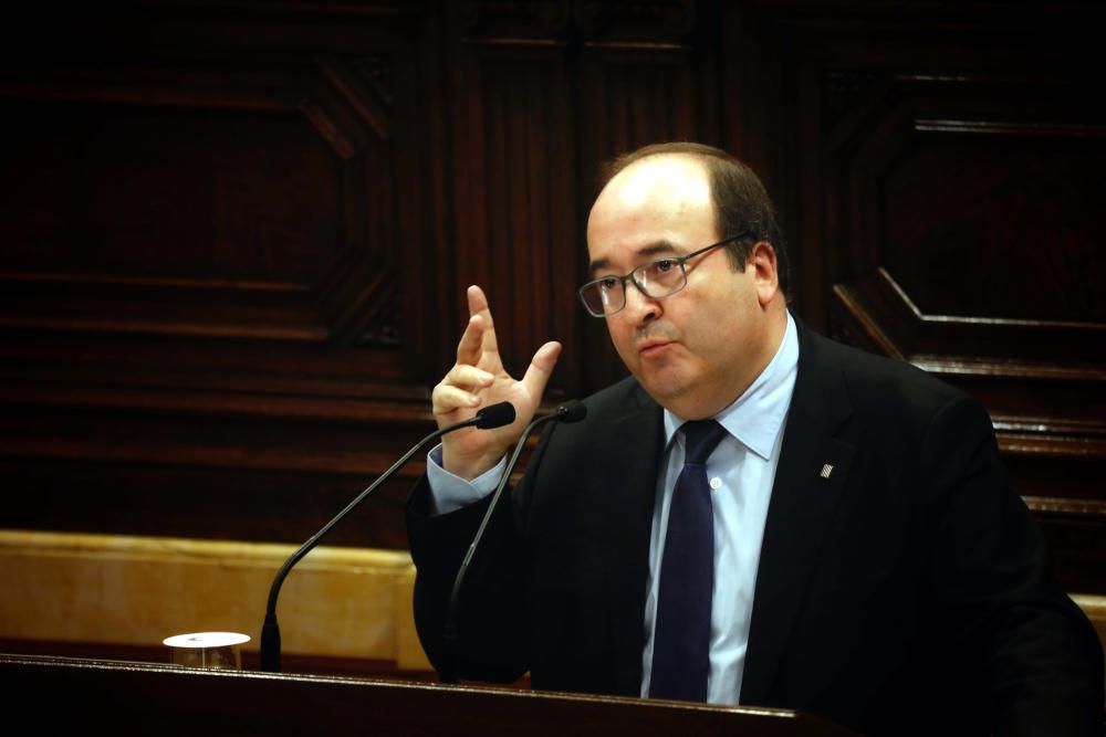 Ple del Parlament de Catalunya