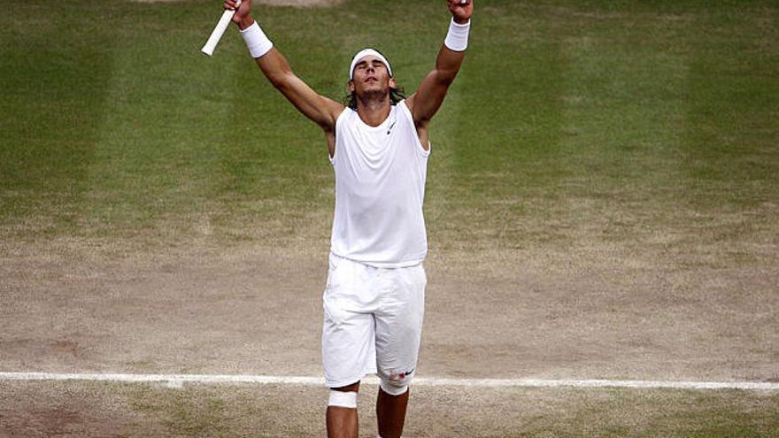 triunfo. Nadal, número dos del mundo, vuelve a encontrarse con el suizo Roger Federer en la gran final en busca del título.