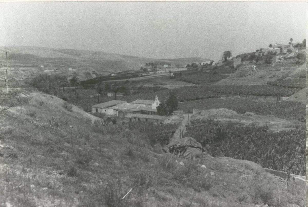 Imagen antigua del barrio de Las Perreras