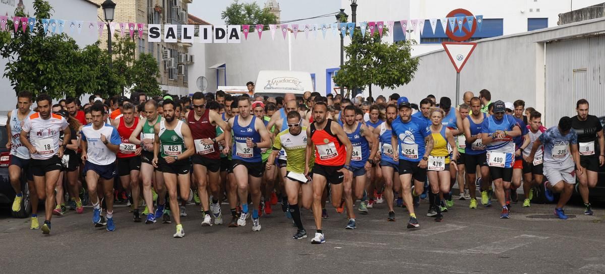 Virtudes Corpas y Jesús Ballesta vencen en la Carrera María Auxiliadora