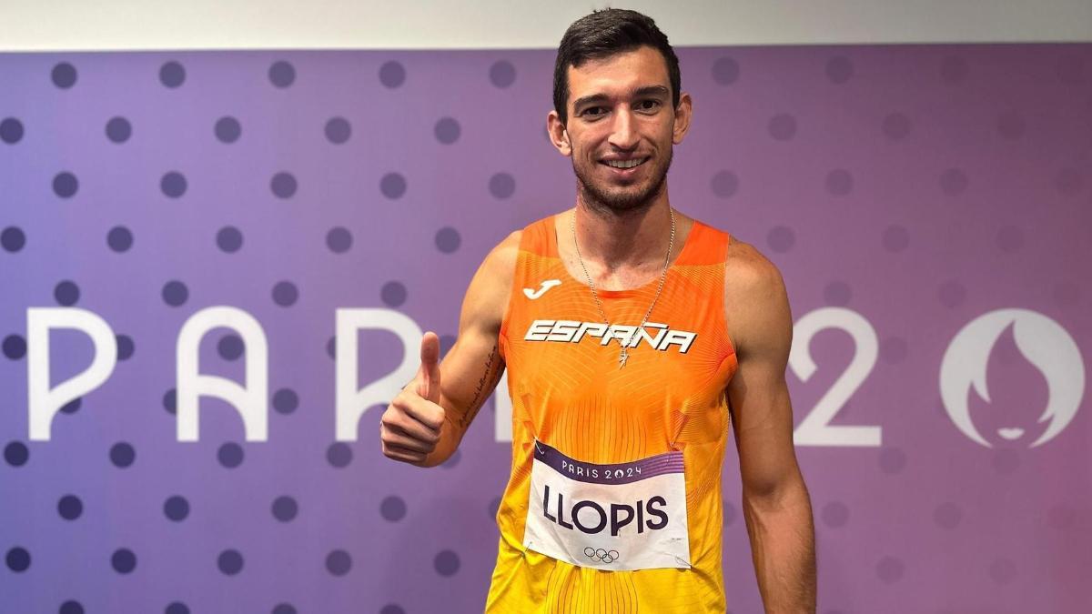 Quique Llopis fue cuarto en 110 vallas en París'24