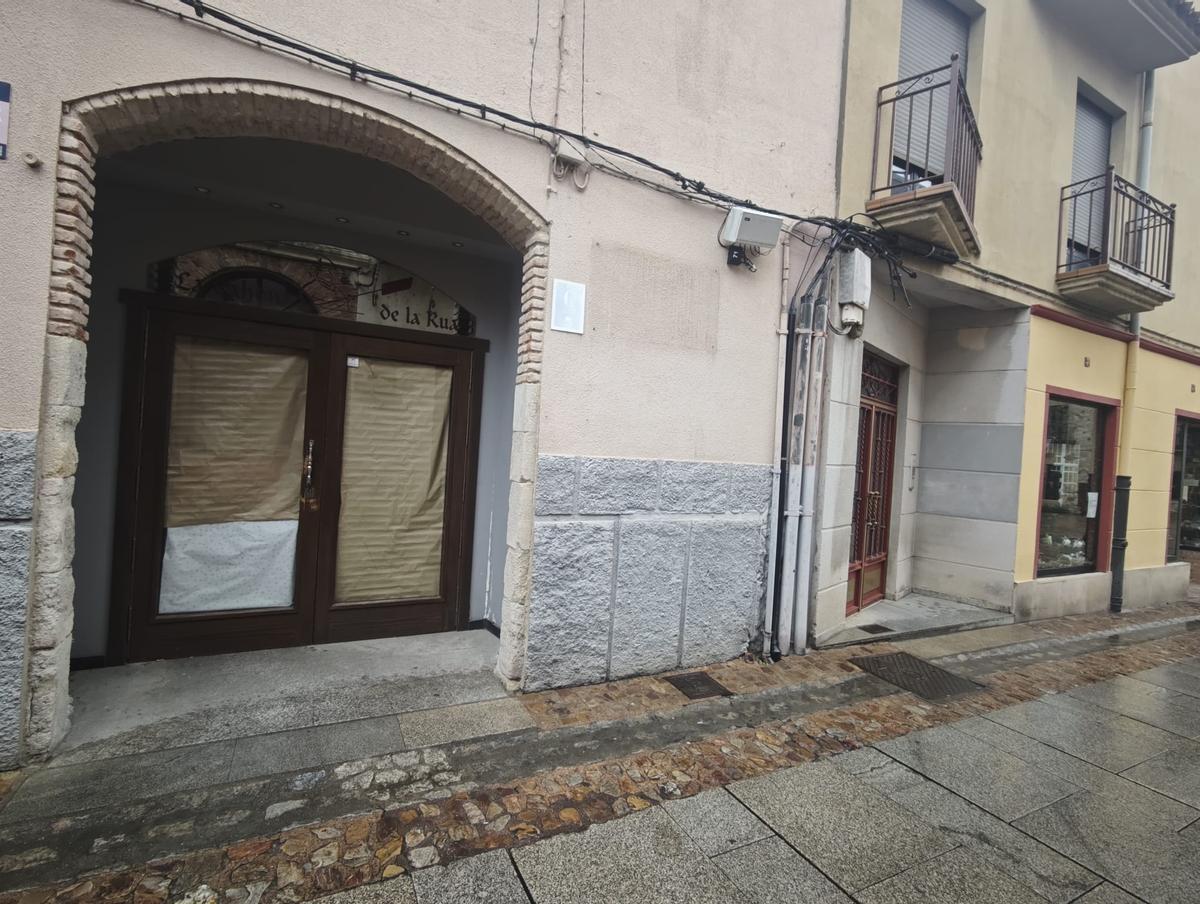 Cierre de La Tahona de la Rúa