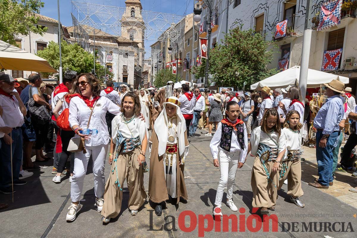 Moros y Cristianos en la mañana del dos de mayo en Caravaca