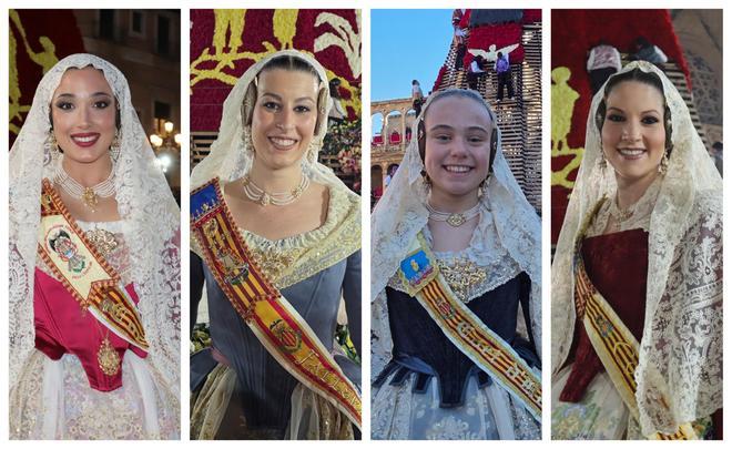 Galería de Falleras Ilustres en la Ofrenda de las Fallas 2026 en València (3/4)