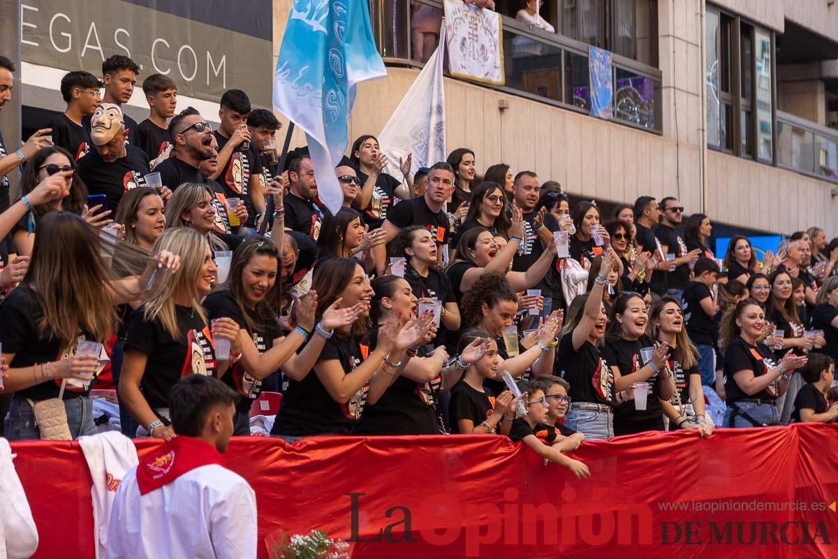 Gran desfile en Caravaca (bando Caballos del Vino)