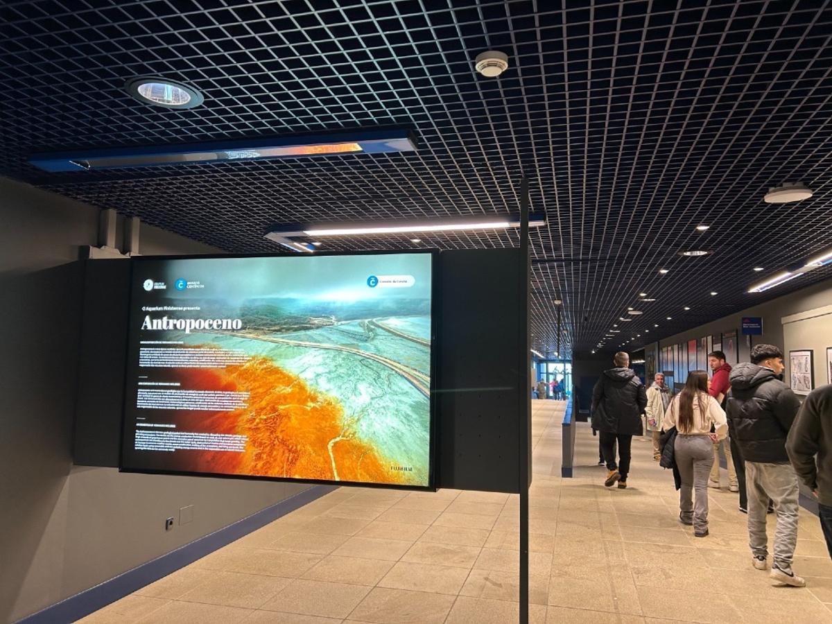 La exposición 'Antropoceno', de Fernando Moleres, estará hasta el 30 de junio.