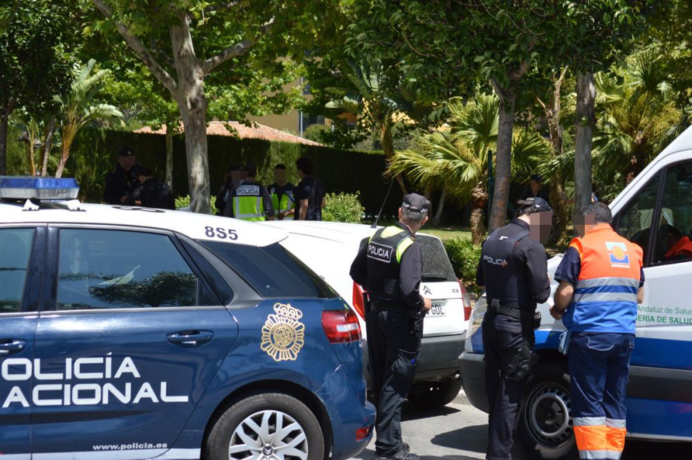 Muere un hombre tiroteado en Marbella