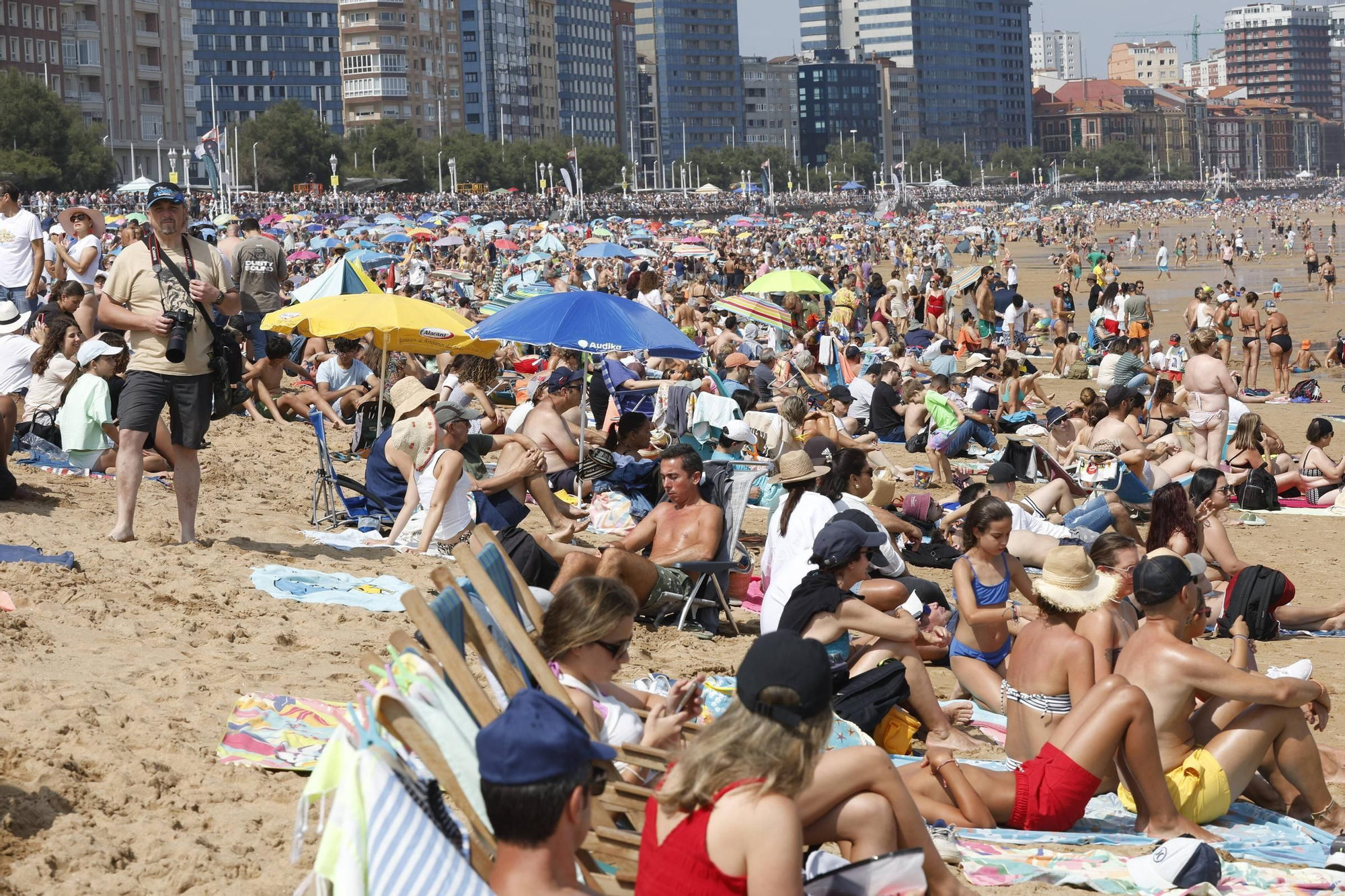 El espectacular y multitudinario Festival Aéreo de Gijón, en imágenes