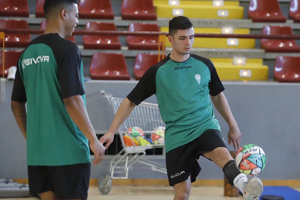 Primer entrenamiento del Córdoba Futsal 2023-2024