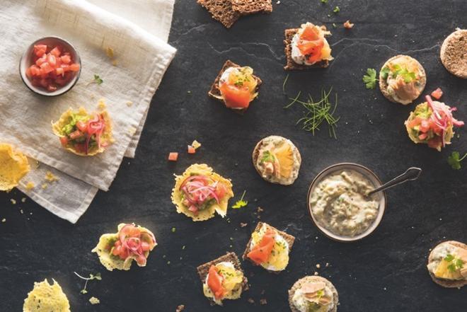 Recetas premium: canapés