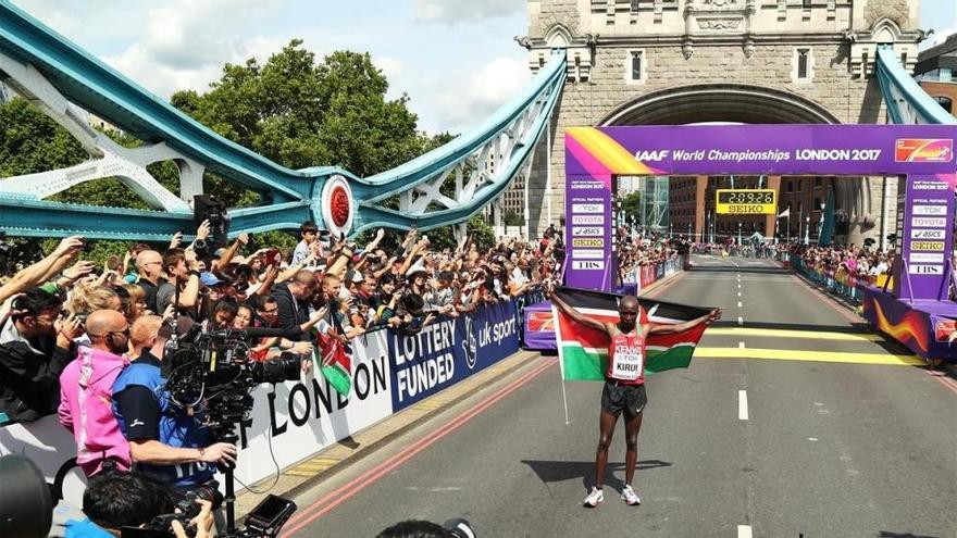 Kirui y Chelimo imponen el dominio africano en maratón