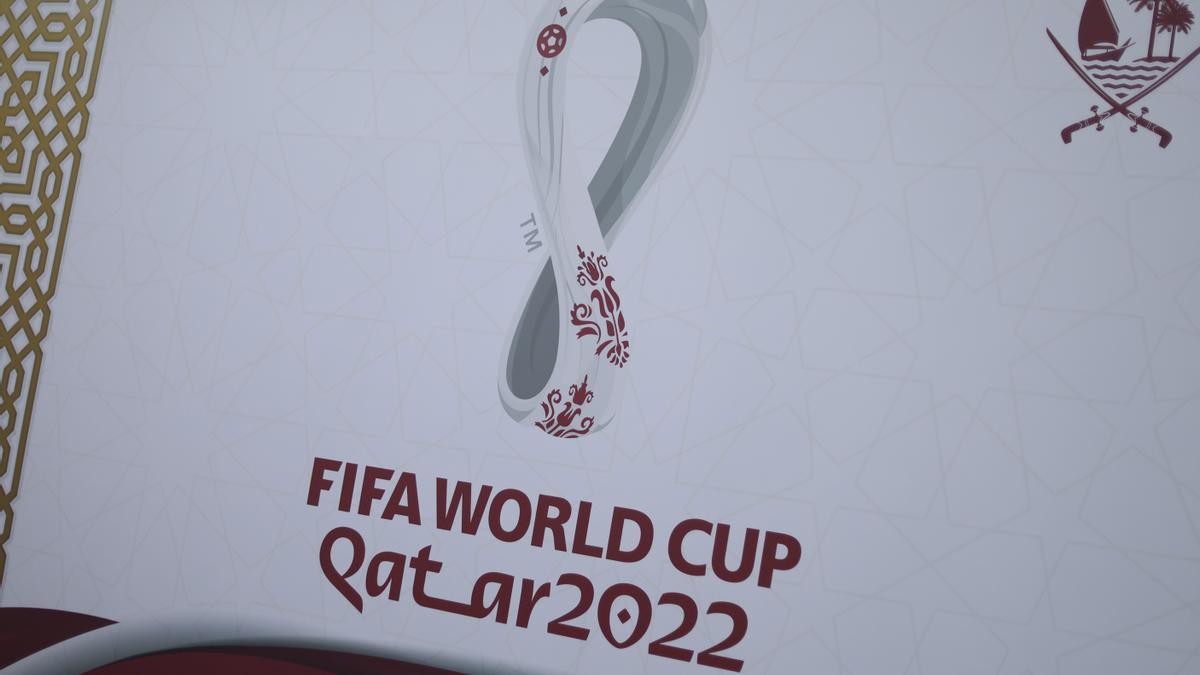 Logo de la Copa del Mundo de Qatar 2022.