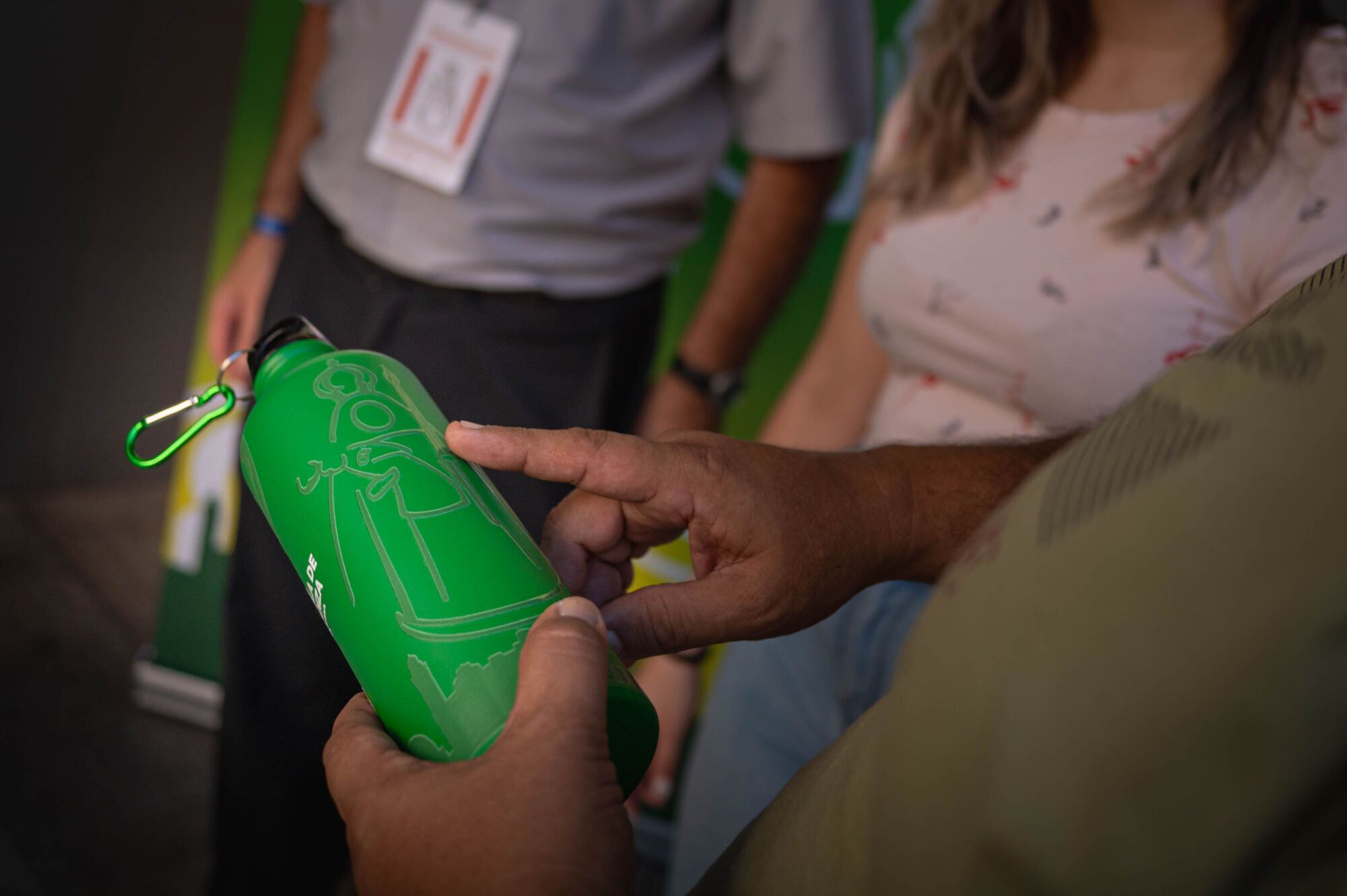 Voluntarios que escoltarán a la Virgen en su visita a Candelaria