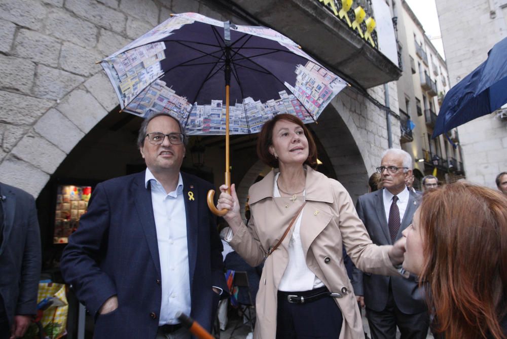 Quim Torra, a Girona per Temps de Flors