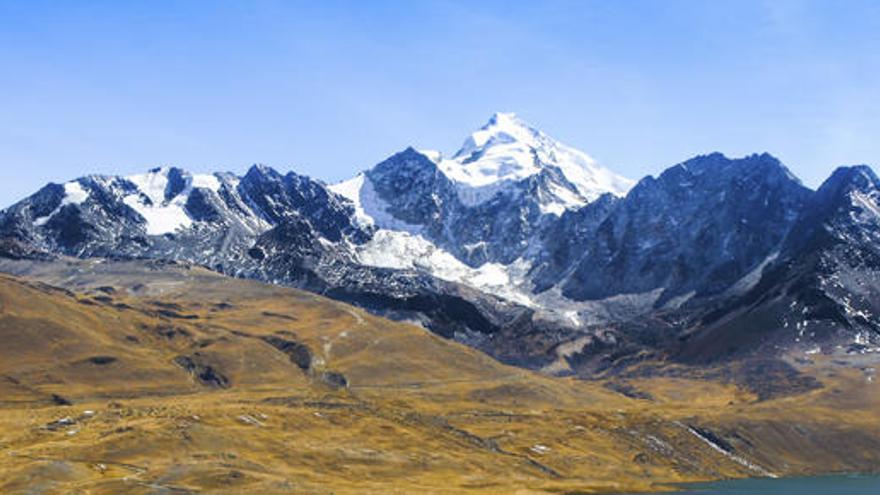 Glaciares bolivianos.