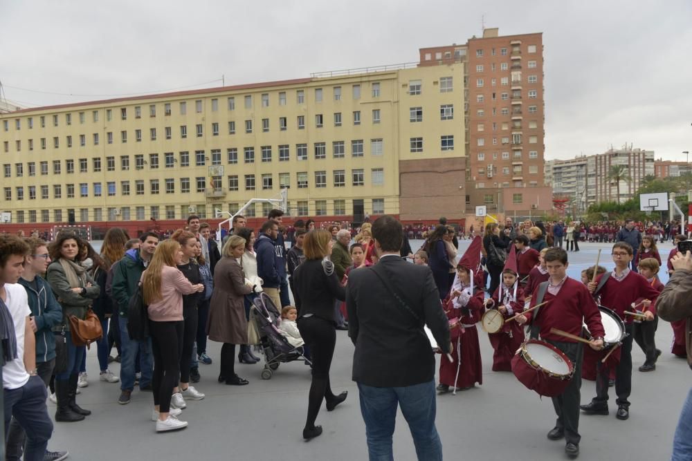 Procesión de los alumnos de Capuchinos