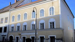 La casa en la que nació el dictador nazi Adolf Hitler (1889-1945), en Braunau am Inn, Austria, en una imagen de archivo